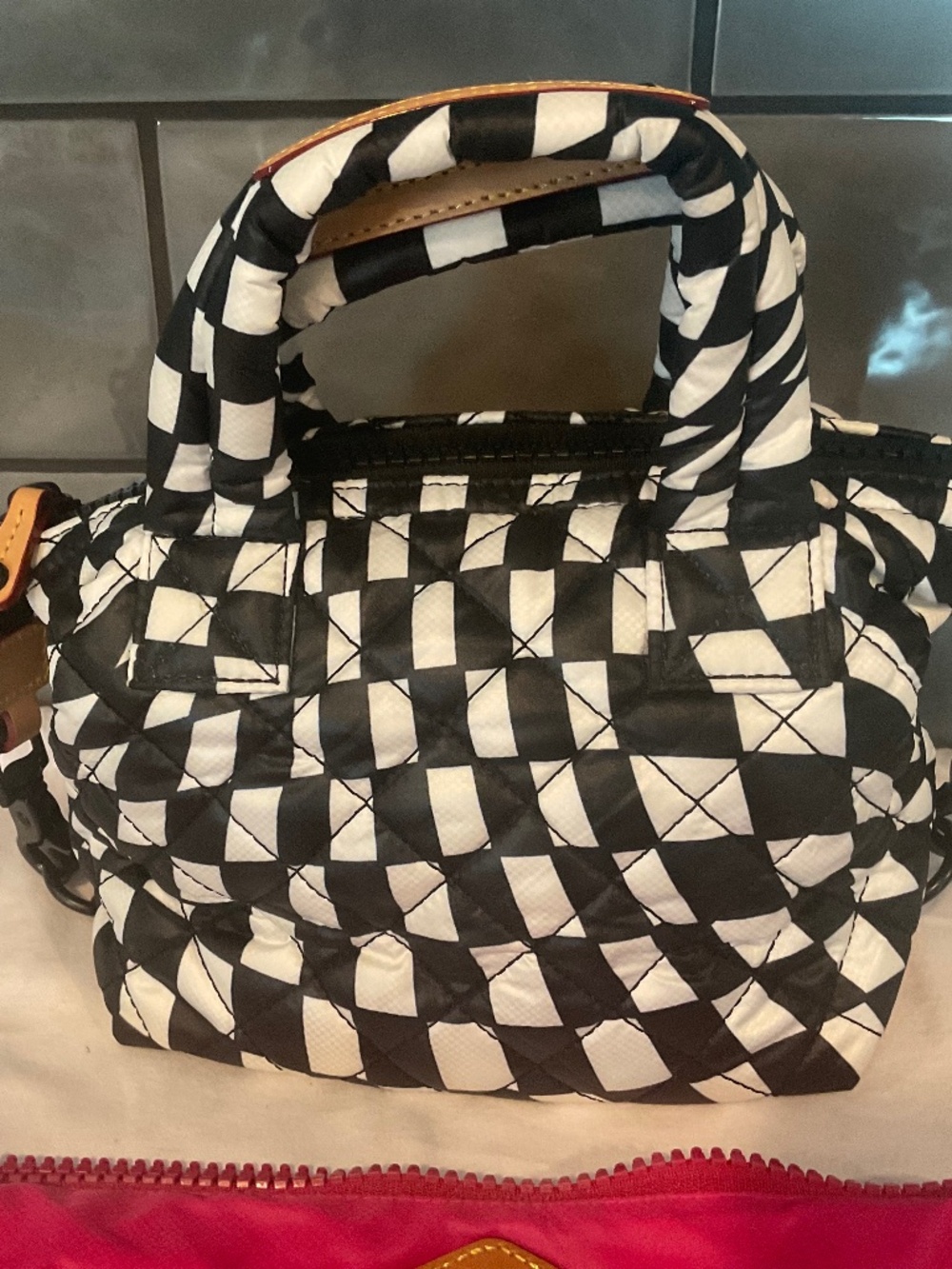 MZ Wallace Checkerboard Micro Sutton - Picture 3 of 9